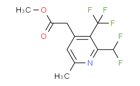 AM67637 | 1361704-48-4 | Methyl 2-(difluoromethyl)-6-methyl-3-(trifluoromethyl)pyridine-4-acetate