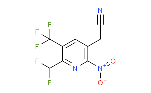 AM67638 | 1361884-64-1 | 2-(Difluoromethyl)-6-nitro-3-(trifluoromethyl)pyridine-5-acetonitrile