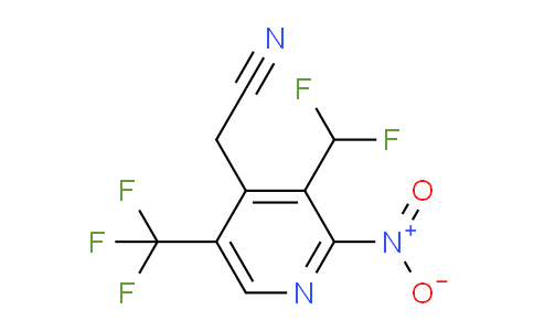 AM67643 | 1361854-47-8 | 3-(Difluoromethyl)-2-nitro-5-(trifluoromethyl)pyridine-4-acetonitrile