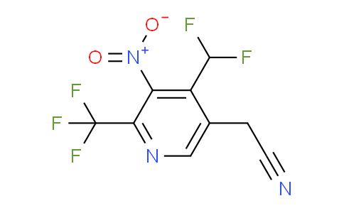 AM67658 | 1361899-80-0 | 4-(Difluoromethyl)-3-nitro-2-(trifluoromethyl)pyridine-5-acetonitrile