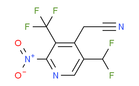 AM67662 | 1361916-93-9 | 5-(Difluoromethyl)-2-nitro-3-(trifluoromethyl)pyridine-4-acetonitrile