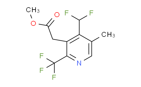 AM67667 | 1361497-33-7 | Methyl 4-(difluoromethyl)-5-methyl-2-(trifluoromethyl)pyridine-3-acetate