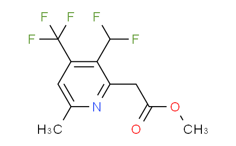 AM67669 | 1361801-52-6 | Methyl 3-(difluoromethyl)-6-methyl-4-(trifluoromethyl)pyridine-2-acetate