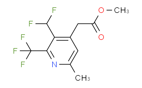 AM67670 | 1361701-91-8 | Methyl 3-(difluoromethyl)-6-methyl-2-(trifluoromethyl)pyridine-4-acetate