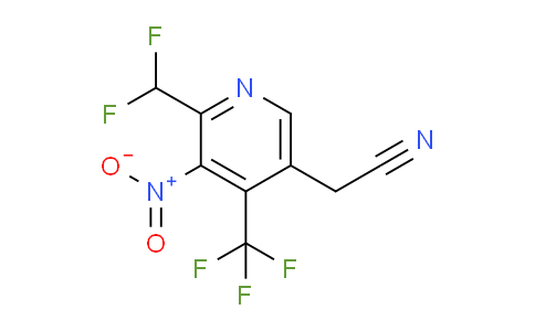 AM67671 | 1361845-26-2 | 2-(Difluoromethyl)-3-nitro-4-(trifluoromethyl)pyridine-5-acetonitrile