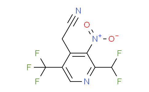 AM67672 | 1361791-12-9 | 2-(Difluoromethyl)-3-nitro-5-(trifluoromethyl)pyridine-4-acetonitrile