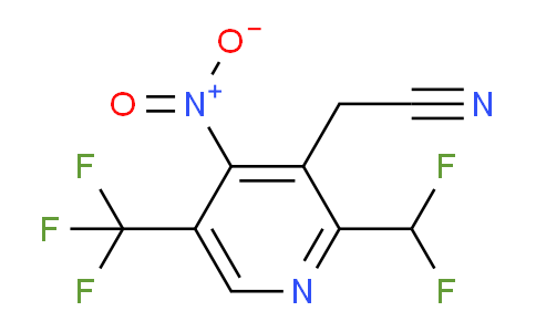 AM67680 | 1361899-53-7 | 2-(Difluoromethyl)-4-nitro-5-(trifluoromethyl)pyridine-3-acetonitrile