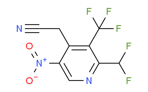 AM67686 | 1361891-20-4 | 2-(Difluoromethyl)-5-nitro-3-(trifluoromethyl)pyridine-4-acetonitrile