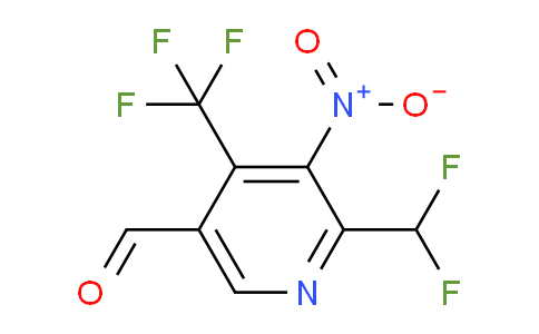 AM67699 | 1361845-38-6 | 2-(Difluoromethyl)-3-nitro-4-(trifluoromethyl)pyridine-5-carboxaldehyde