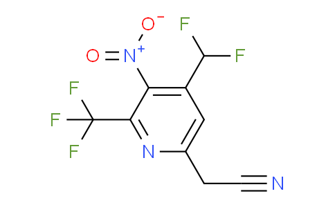AM67700 | 1361697-64-4 | 4-(Difluoromethyl)-3-nitro-2-(trifluoromethyl)pyridine-6-acetonitrile