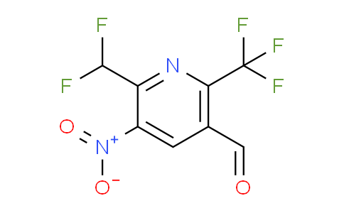 AM67704 | 1361830-98-9 | 2-(Difluoromethyl)-3-nitro-6-(trifluoromethyl)pyridine-5-carboxaldehyde