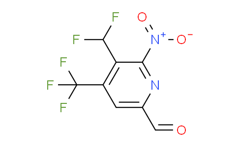 AM67726 | 1361845-47-7 | 3-(Difluoromethyl)-2-nitro-4-(trifluoromethyl)pyridine-6-carboxaldehyde