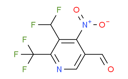 AM67730 | 1361871-12-6 | 3-(Difluoromethyl)-4-nitro-2-(trifluoromethyl)pyridine-5-carboxaldehyde