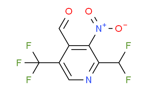 AM67750 | 1361703-12-9 | 2-(Difluoromethyl)-3-nitro-5-(trifluoromethyl)pyridine-4-carboxaldehyde