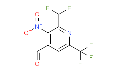AM67752 | 1361784-68-0 | 2-(Difluoromethyl)-3-nitro-6-(trifluoromethyl)pyridine-4-carboxaldehyde