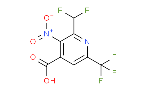 AM67757 | 1361845-65-9 | 2-(Difluoromethyl)-3-nitro-6-(trifluoromethyl)pyridine-4-carboxylic acid