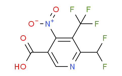 AM67759 | 1361887-53-7 | 2-(Difluoromethyl)-4-nitro-3-(trifluoromethyl)pyridine-5-carboxylic acid