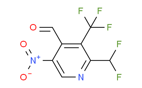 AM67760 | 1361885-17-7 | 2-(Difluoromethyl)-5-nitro-3-(trifluoromethyl)pyridine-4-carboxaldehyde