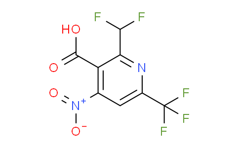 AM67762 | 1361866-56-9 | 2-(Difluoromethyl)-4-nitro-6-(trifluoromethyl)pyridine-3-carboxylic acid