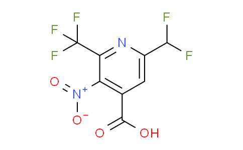 AM67766 | 1361769-03-0 | 6-(Difluoromethyl)-3-nitro-2-(trifluoromethyl)pyridine-4-carboxylic acid