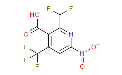 AM67770 | 1361816-04-7 | 2-(Difluoromethyl)-6-nitro-4-(trifluoromethyl)pyridine-3-carboxylic acid