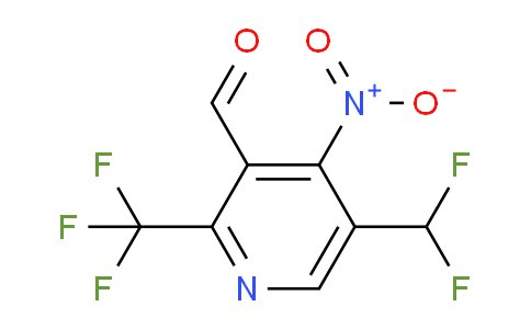 AM67776 | 1361900-59-5 | 5-(Difluoromethyl)-4-nitro-2-(trifluoromethyl)pyridine-3-carboxaldehyde