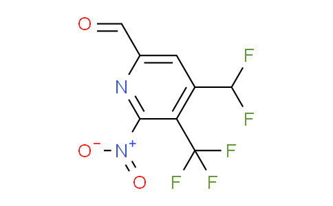AM67787 | 1361831-30-2 | 4-(Difluoromethyl)-2-nitro-3-(trifluoromethyl)pyridine-6-carboxaldehyde