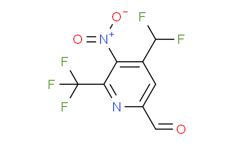AM67790 | 1361855-12-0 | 4-(Difluoromethyl)-3-nitro-2-(trifluoromethyl)pyridine-6-carboxaldehyde