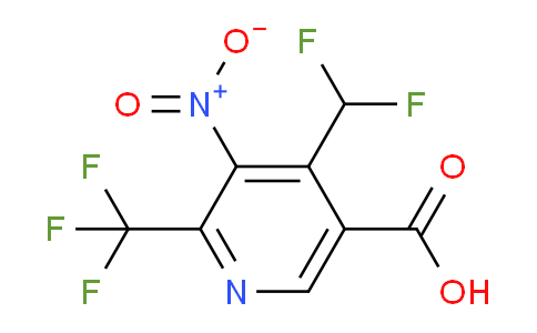 AM67792 | 1361703-92-5 | 4-(Difluoromethyl)-3-nitro-2-(trifluoromethyl)pyridine-5-carboxylic acid