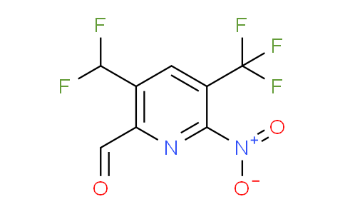 AM67796 | 1361498-78-3 | 5-(Difluoromethyl)-2-nitro-3-(trifluoromethyl)pyridine-6-carboxaldehyde