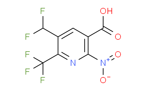 AM67801 | 1361698-45-4 | 3-(Difluoromethyl)-6-nitro-2-(trifluoromethyl)pyridine-5-carboxylic acid