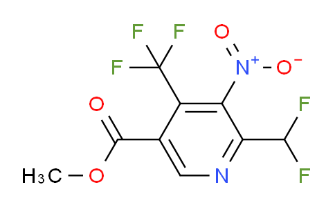 AM67803 | 1361704-00-8 | Methyl 2-(difluoromethyl)-3-nitro-4-(trifluoromethyl)pyridine-5-carboxylate