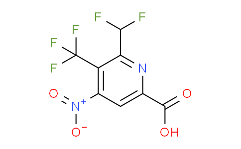 AM67807 | 1361917-74-9 | 2-(Difluoromethyl)-4-nitro-3-(trifluoromethyl)pyridine-6-carboxylic acid