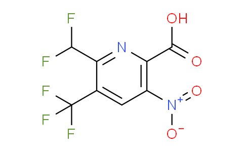 AM67814 | 1361855-32-4 | 2-(Difluoromethyl)-5-nitro-3-(trifluoromethyl)pyridine-6-carboxylic acid