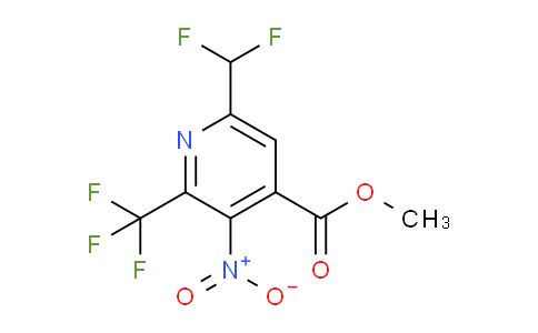 AM67816 | 1361866-80-9 | Methyl 6-(difluoromethyl)-3-nitro-2-(trifluoromethyl)pyridine-4-carboxylate