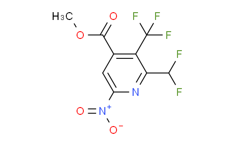 AM67817 | 1361792-44-0 | Methyl 2-(difluoromethyl)-6-nitro-3-(trifluoromethyl)pyridine-4-carboxylate