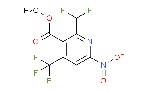AM67819 | 1361855-53-9 | Methyl 2-(difluoromethyl)-6-nitro-4-(trifluoromethyl)pyridine-3-carboxylate