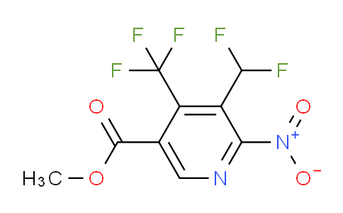 AM67821 | 1361698-62-5 | Methyl 3-(difluoromethyl)-2-nitro-4-(trifluoromethyl)pyridine-5-carboxylate
