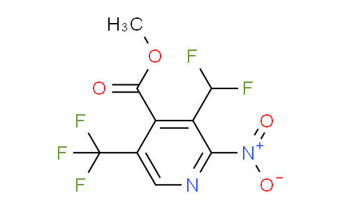 AM67822 | 1361887-93-5 | Methyl 3-(difluoromethyl)-2-nitro-5-(trifluoromethyl)pyridine-4-carboxylate