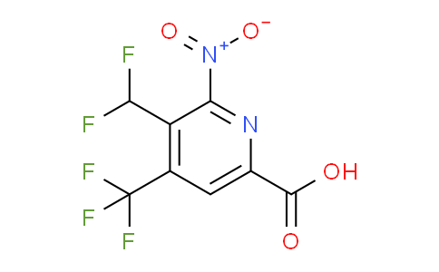 AM67825 | 1361785-16-1 | 3-(Difluoromethyl)-2-nitro-4-(trifluoromethyl)pyridine-6-carboxylic acid
