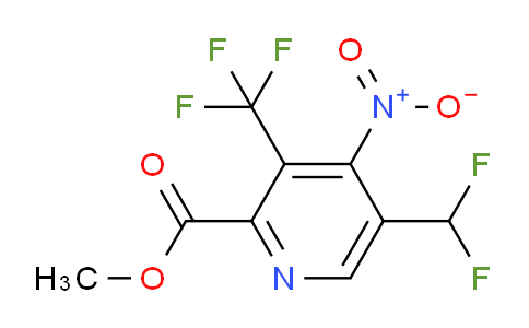 AM67834 | 1361901-24-7 | Methyl 5-(difluoromethyl)-4-nitro-3-(trifluoromethyl)pyridine-2-carboxylate