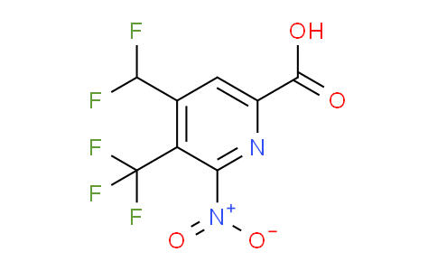AM67840 | 1361698-35-2 | 4-(Difluoromethyl)-2-nitro-3-(trifluoromethyl)pyridine-6-carboxylic acid