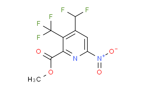 AM67844 | 1361792-61-1 | Methyl 4-(difluoromethyl)-6-nitro-3-(trifluoromethyl)pyridine-2-carboxylate