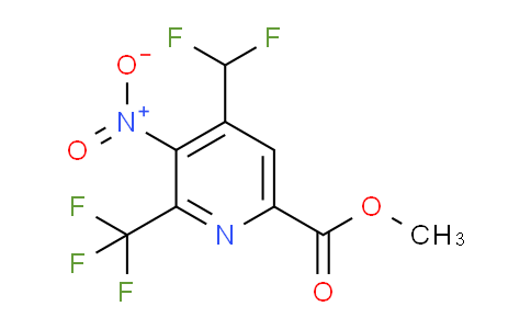 AM67849 | 1361886-20-5 | Methyl 4-(difluoromethyl)-3-nitro-2-(trifluoromethyl)pyridine-6-carboxylate