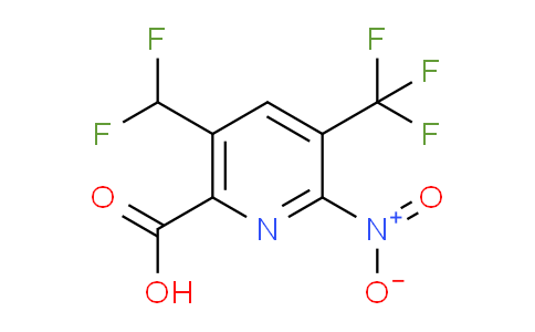 AM67850 | 1361792-30-4 | 5-(Difluoromethyl)-2-nitro-3-(trifluoromethyl)pyridine-6-carboxylic acid