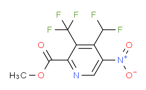 AM67851 | 1361846-06-1 | Methyl 4-(difluoromethyl)-5-nitro-3-(trifluoromethyl)pyridine-2-carboxylate