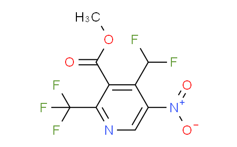 AM67853 | 1361888-02-9 | Methyl 4-(difluoromethyl)-5-nitro-2-(trifluoromethyl)pyridine-3-carboxylate