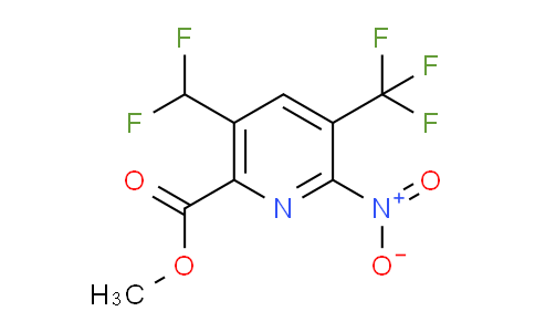 AM67855 | 1361704-41-7 | Methyl 5-(difluoromethyl)-2-nitro-3-(trifluoromethyl)pyridine-6-carboxylate