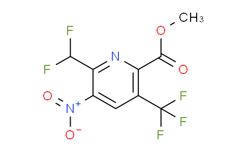 AM67857 | 1361901-08-7 | Methyl 2-(difluoromethyl)-3-nitro-5-(trifluoromethyl)pyridine-6-carboxylate