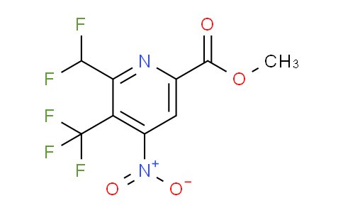 AM67859 | 1361792-36-0 | Methyl 2-(difluoromethyl)-4-nitro-3-(trifluoromethyl)pyridine-6-carboxylate